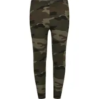 Urban Classics Leggings kaki / sapin / vert foncé / noir