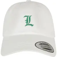 Urban Classics Casquette 'Letter' vert / blanc