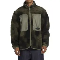 Dc-shoes Traverse Full Zip Sweatshirt Vert L Homme