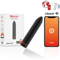 Oninder - Vibromasseur contrôlé par application (noir)