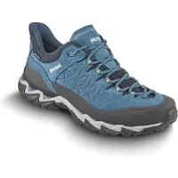 Meindl - Chaussures de randonnée en GORE-TEX - Sion GTX Bleu Pétrole/Jaune pour Homme en Cuir - Taille 41