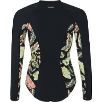 Protest Femmes, Maillot de bain, PRTKite Langarm-Surfanzug für Damen in Schwarz, Noir, (XS)