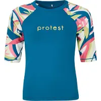 Protest Eden Woman Rashguard Bleu M Femme