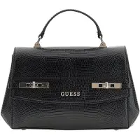 GUESS Sac à bandoulière 'Sac Bandoulière Melinda Triple Comp Black' noir