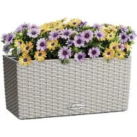 Lechuza BALCONERA Cottage 40 Sandbraun (19 x 40 x 19 cm)