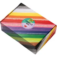 Folia 778709 chenille wire mix jumbo box, 300 mm, assorted