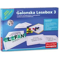 Galonska Lesebox 3 : jeux éducatifs pour développer les compétences et le sens de la lecture