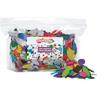 Colorations - Figures autocollantes en mousse, 1000pcs.