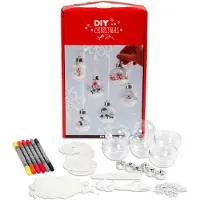 Creativ Company Kit de fabrication de boules de Noël