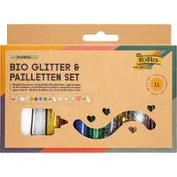 Folia Set scintillant avec colle