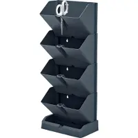 Prosperplast Pot De Fleur Mini Cascade Vertical 19.5x11.4x47.5 Cm