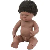 Miniland African Baby Doll 38 Cm Noir Enfants