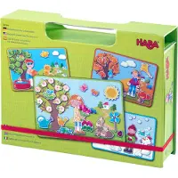 Haba Boîte de jeu magnétique puzzle Les saisons
