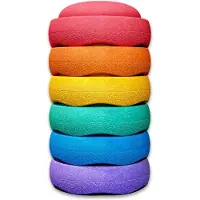 Stapelstein Rainbow Basic Purple - 6 pierres