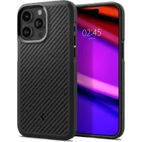 Spigen Core Armor iPhone 15 Pro Max 6.7" czarny/matte black ACS06441 (Apple iPhone 15 Pro Max), Coque pour téléphone portable, Noir