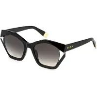 Furla Lunettes de soleil pour femmes SFU885V, modèle Nero lucido, dimensions 54/20/140