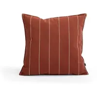 HAY Terrazza Coussin 60 x 60 | Terracotta narrow stripe