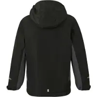 Regatta - Veste « Hurdle », imperméable pour enfants, isolante RG12234 (134) (Noir/Gris moyen)