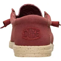 HeyDude Wally Canvas Boat Shoes Rouge EU 45 Homme