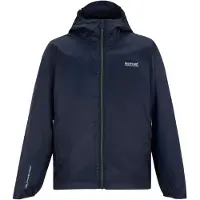Regatta - Veste shell « Lever » pour enfants, imperméable RG12719 (116) (bleu marine foncé)