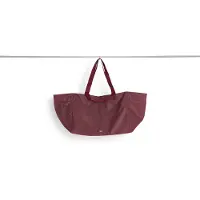 HAY Draagtas Grid Weekend Bag Large Burgundy, Rouge