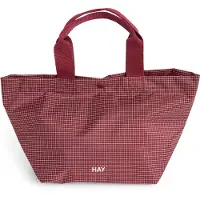 HAY Grid Everyday Sac Mini Burgundy