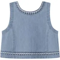 Pepe Jeans pour fille. PG3000025 Top Ivy blue (12años= 152cm), Bleu, Casuel, Coton, mode enfantine
