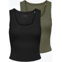 ONLY Haut 'ONLEasy' olive / noir
