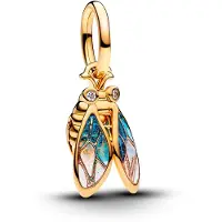 Pandora Charm Cigale, (Acier inoxydable, Métal)