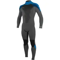 O'Neill Epic 4/3 Mm Youth Long Sleeve Back Zip Neoprene Suit Bleu 16 Years Garçon