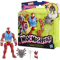 Marvel Figurine MixMashers Marvel, Spider-Man (version rouge et noir)