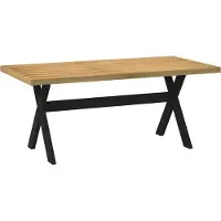 Prolenta Maison Exclusive - Table à manger NOAIN pieds en X 180x90x75 cm bois massif pin