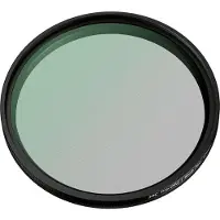 JJC F BC49 1/4 Black Mist & CPL Composite Filter (49 mm, Filtre Black Mist), Filtre photo, Noir