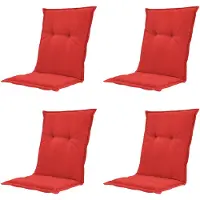 Madison Coussin de Chaise Extérieure Madison Basic Red (Dossier Bas)