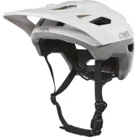 O'Neal Trailfinder Evo Solid Mat Blanc Gris Casque Vélo Taille S-M