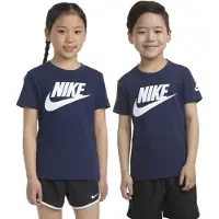Nike T-Shirt 'FUTURA EVERGREEN' bleu marine / blanc