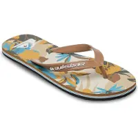 Quiksilver Tongs MOLOKAI LAYBACK TEXTURED hommes - Beige - 43
