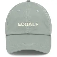 Ecoalf unisex. MCUACCAECOAL0460S26-058 Casquette à logo vert (OSFA), Casuel, Le coton biologique, Durable