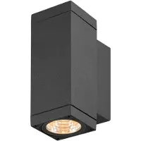 SLV 1010183 THEO PRO S Applique murale Up/Down DALI P2 12 W 2700 K 24° Anthracite IP65 (IP65)