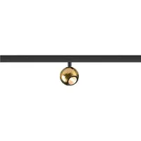 SLV 1010330 DYSKO, 48V Spot, DALI, standard surface mounted track, 2700K, 5.6 W, 36°, schwarz / gold