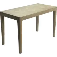 FineBuy Table à manger en bois massif manguier 120x60 cm blanc délavé Table de salle à manger rectangulaire Table de cuisine 6 personnes Table en bois Table de salle à manger Fait main