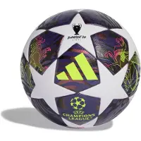 Adidas Balle 'UEFA Champions League Final League' vert clair / violet / rose foncé / blanc
