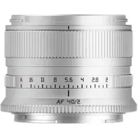 TTArtisan AF 40mm F/2 L-mount zilver