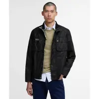 Barbour pour homme. MWX2455 Veste Merton noire (M), Casuel, Coton