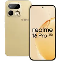 Realme 16 Pro 5G 6,78" Double SIM Android 16 USB Type-C 8 Go 256 Go 7000 mAh Or