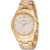 Pierre Cardin Cf.1009.mg 34mm 3atm Quartz Analogical Woman Watch Doré Femme