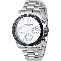 Pierre Cardin Cni.0012 40mm 3atm Quartz Analogical Watch Argenté Homme