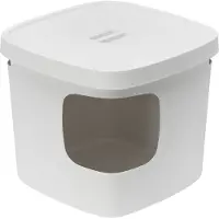 STREFA Moderne Cubana Toilette 49,5x49,5x43cm crème