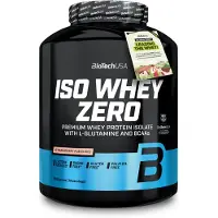 Biotech USA Whey Isolate - - Iso whey zero (1816g) - Saveur Fraise