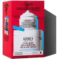 Kiehl's Ultra Body Mega Moisture Squalane Cream coffret cadeau corps et visage pour femme